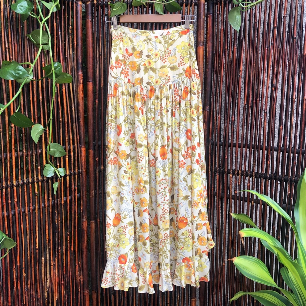 NEW Spell Sayulita Frill Skirt - Picture 14 of 15